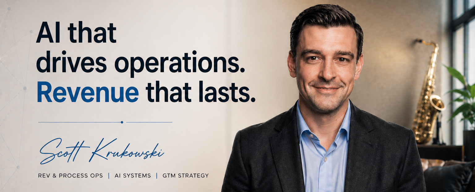Scott Krukowski. I build AI systems that turn operations into revenue.